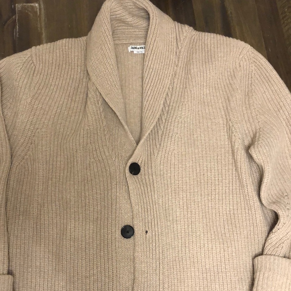 Mens can be unisex 4 button cardigan